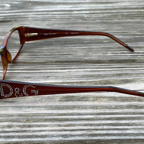 Dolce & Gabbana Eyeglasses Frame Brown D&G1103B 60 - Picture 10 of 12